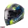 Casca Caberg Avalon X SV Optic L8 gri/albastru/galben fluor mat Pinlock ready