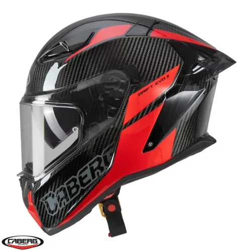 Casca Caberg Drift Evo II Carbon Nova N5 rosu Pinlock ready