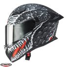 Casca Caberg Drift Evo II SV Crok H9 negru/antracit/rosu fluor mat