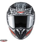 Casca Caberg Drift Evo II SV Crok H9 negru/antracit/rosu fluor mat