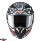 Casca Caberg Drift Evo II SV Crok H9 negru/antracit/rosu fluor mat Pinlock ready