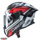 Casca Caberg Drift Evo II SV Jarama G0 negru/alb/rosu lucios Pinlock ready