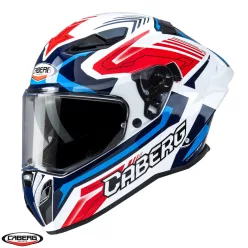   Casca Caberg Drift Evo II SV Jarama H7 alb/rosu/albastru lucios Pinlock ready