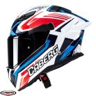 Casca Caberg Drift Evo II SV Jarama H7 alb/rosu/albastru lucios