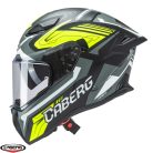 Casca Caberg Drift Evo II SV Jarama L6 negru/gri/galben fluor mat
