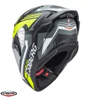 Casca Caberg Drift Evo II SV Jarama L6 negru/gri/galben fluor mat Pinlock ready