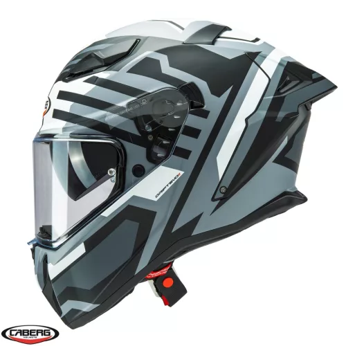 Casca Caberg Drift Evo II SV Horizon N5 gri/negru/alb mat Pinlock ready