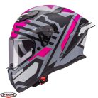 Casca Caberg Drift Evo II SV Horizon N6 gri/negru/fuchsia mat Pinlock ready - lentila Pinlock inclusa - Gri/negru/fuchsia mat