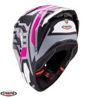 Casca Caberg Drift Evo II SV Horizon N6 gri/negru/fuchsia mat