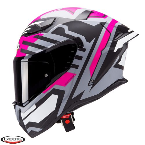 Casca Caberg Drift Evo II SV Horizon N6 gri/negru/fuchsia mat Pinlock ready - lentila Pinlock inclusa - Gri/negru/fuchsia mat