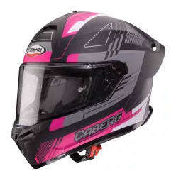   Casca Caberg Roxter Colt S2 negru/fuchsia /gri mat Pinlock ready