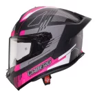 Casca Caberg Roxter Colt S2 negru/fuchsia /gri mat Pinlock ready
