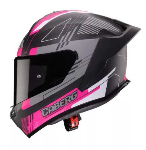 Casca Caberg Roxter Colt S2 negru/fuchsia /gri mat Pinlock ready