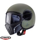 Casca Caberg Ghost verde military mat