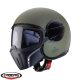 Casca Caberg Ghost verde military mat