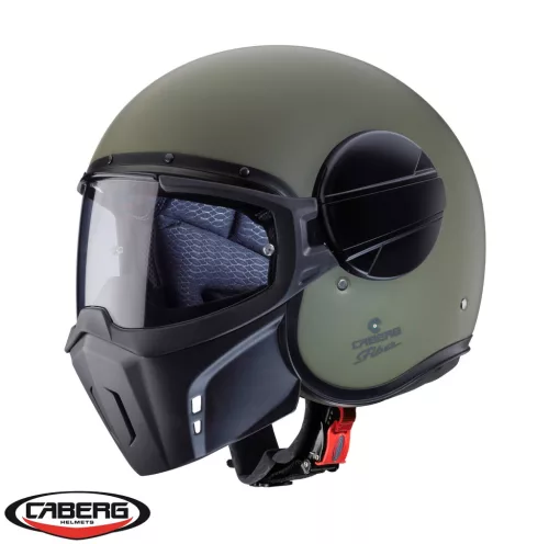 Casca Caberg Ghost X 29 verde military mat