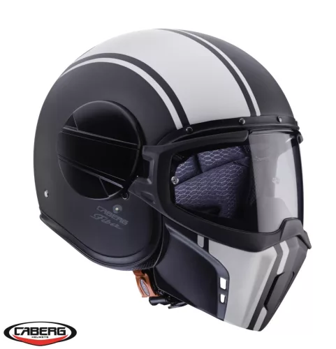 Casca Caberg Ghost Legend negru/alb mat