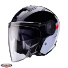 Casca Caberg Soho SV Zephyr L7 negru/gri/rosu lucios