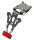 Suport număr V Parts C8-SPK026