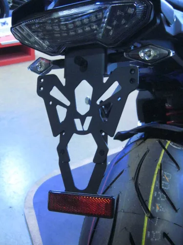 Suport număr V Parts negru Yamaha Mt-09/mt-10 C8-SPY020