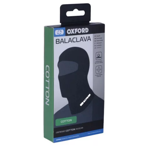 Cagula Oxford Balaclava Bumbac negru CA001