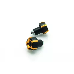   Capete ghidon V Parts Spark aluminiu Ø18 mm negru/auriu CX799B0G2B