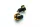 Capete ghidon V Parts Spark aluminiu Ø18 mm negru/auriu CX799B0G2B