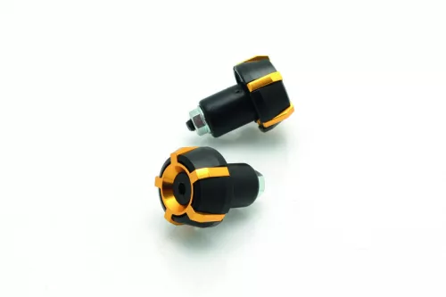 Capete ghidon V Parts Spark aluminiu Ø18 mm negru/auriu CX799B0G2B