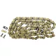 Lanț heavy duty DID 520MX gold/negru 120C