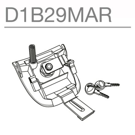 Locking-system-SHAD-D1B29MAR-for-SH29-SH26