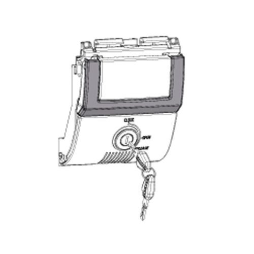 Locking system PREMIUM SHAD D1B482PMAR new titanium for SH48 with PREMIUM SMART lock