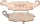 Plăcuțe frână DP Brakes sinterizate față DP322