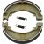 Dp Brakes Brake Shoe Mx/Atv Hon F/R 9125