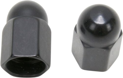 Blk Anodized Valve Caps