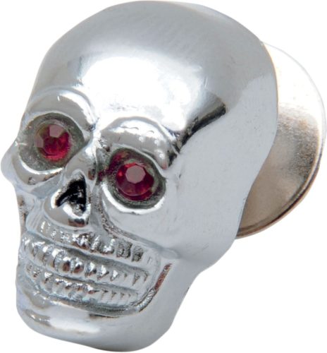 Sm Chr Skull W/Red Eye