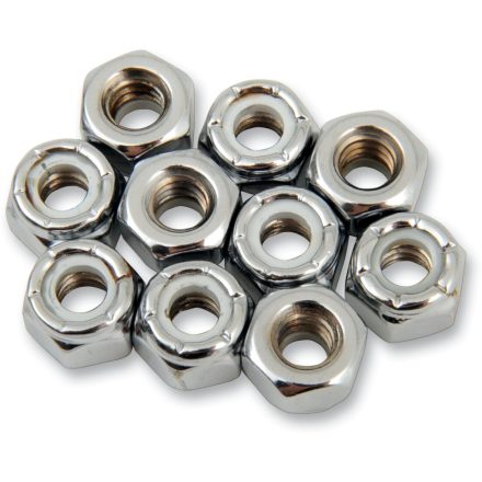 1/4-20 CHR NYLON NUT