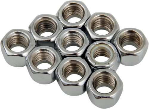 3/8-16 Chr Nylon Nut