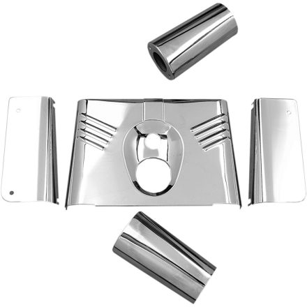 FORK TINS FLST RIB CHR 5PC