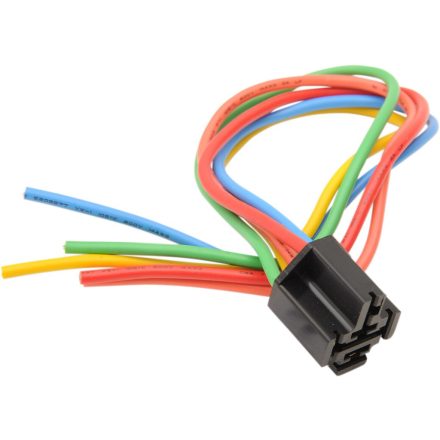 RELAY PLUG W/COLOR WIRE