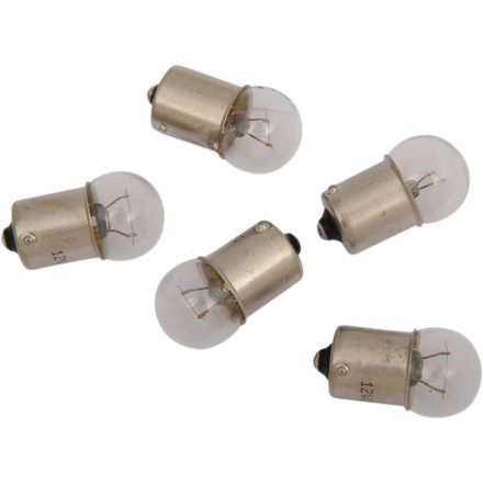 10W CLEAR BULBS 5-PK