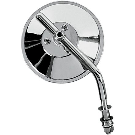 4"ROUND MIRROR ADJ STEM