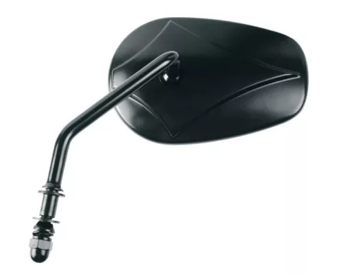 Oglindă stânga Highsider tip OE negru, 5/16" - Black Harley Davidson (bucată) E278I