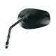 Oglindă stânga Highsider tip OE negru, 5/16" - Black Harley Davidson (bucată) E278I
