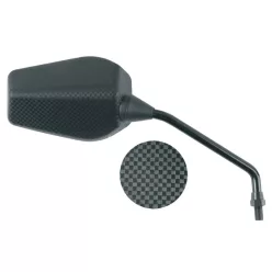   Oglindă dreapta Highsider tip OE negru, Derbi GP1 50 (bucată) E295D