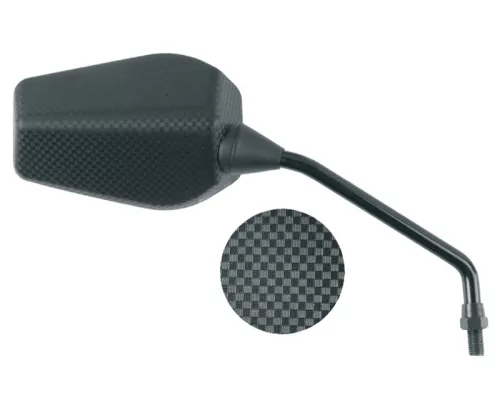 Oglindă dreapta Highsider tip OE negru, Derbi GP1 50 (bucată) E295D