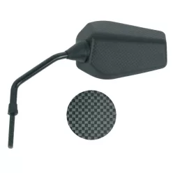   Oglindă stânga Highsider tip OE negru, Derbi Senda 50 (bucată) E331I