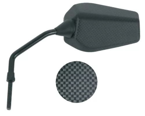 Oglindă stânga Highsider tip OE negru, Derbi Senda 50 (bucată) E331I
