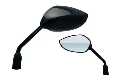 Oglindă Highsider Cool universală M10 x 1,25, negru (pereche)