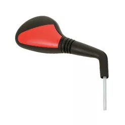 Oglindă dreapta Vicma Black/red Peugeot Vivacity 50 E669D