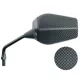 Oglindă Highsider F1 dreptunghiulară stânga universală M10 x 1,25, carbon (bucată)